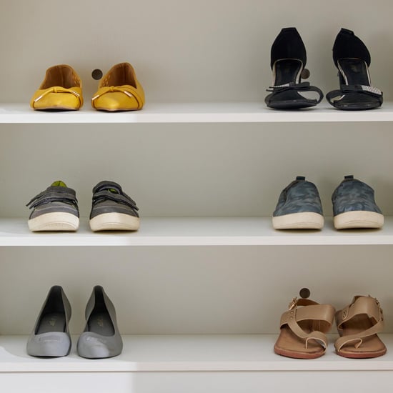 Quadro 8 Pairs Shoe Cabinet with Drawer - White