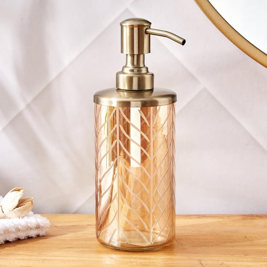 Panama Petal Glass Soap Dispenser - 250ml