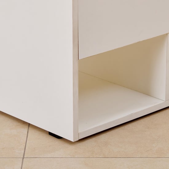 (Refurbished) Helios Reynan Lift-Up Coffee Table - White