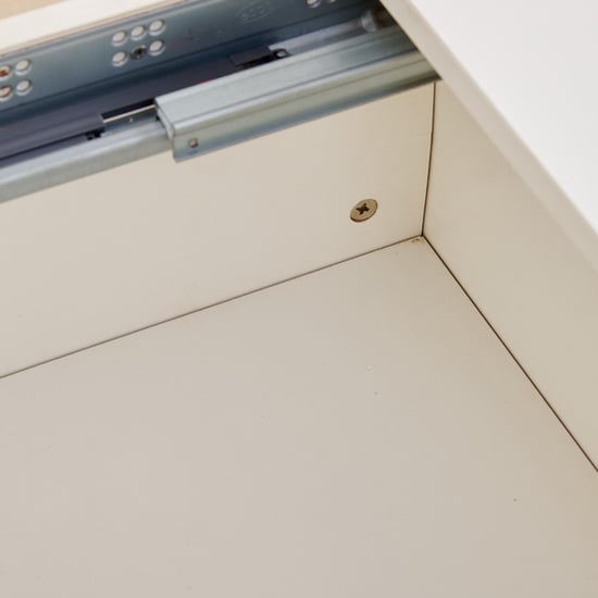 (Refurbished) Helios Reynan Lift-Up Coffee Table - White