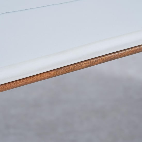 Fern Living Quartz Top 6-Seater Dining Set with Chairs - Green