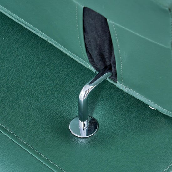 Fern Living Half Leather 2-Seater Sofa - Green