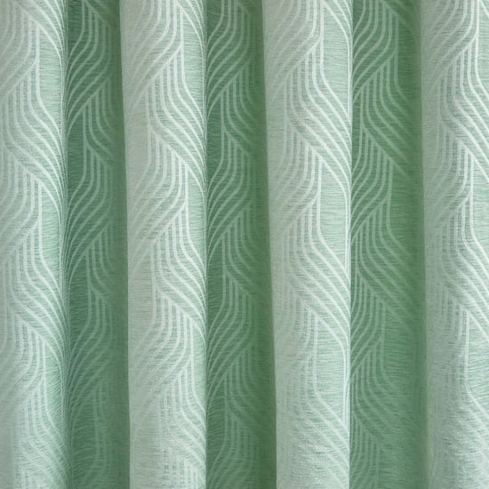 Calamus Jacquard Room Darkening Door Curtains