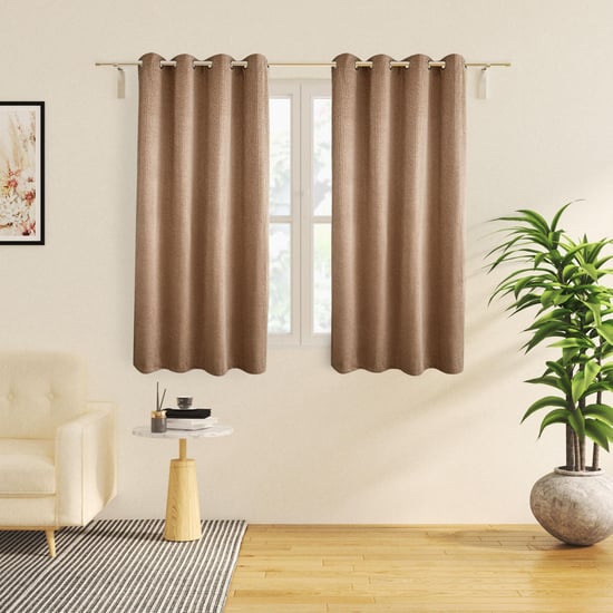 Calamus Jacquard Room Darkening Window Curtains