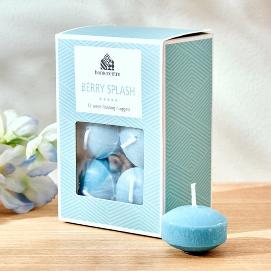 Colour Refresh Set of 12 Blueberry Scented Floating Nuggets
