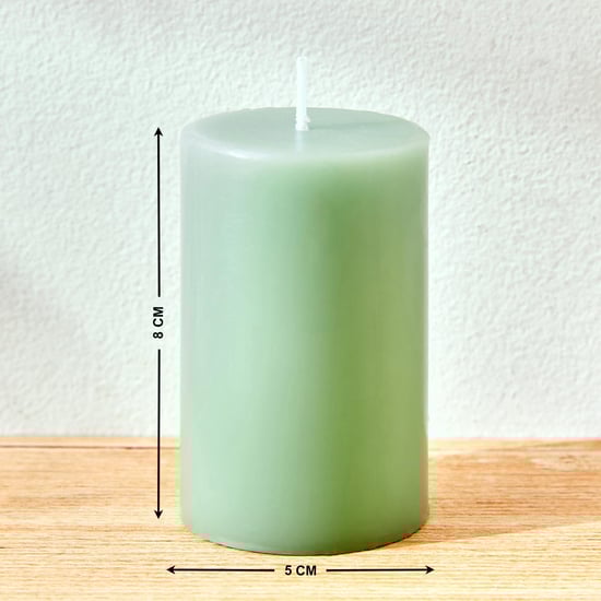Colour Refresh Set of 2 Sea Breeze Scented Pillar Candles