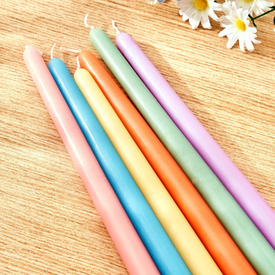 Colour Refresh Set of 4 Sea Breeze Tapered Candles