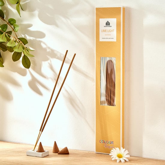 Colour Refresh Lemon Grass Incense Sticks Combo Set with Holder