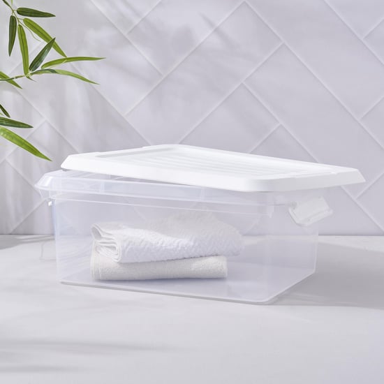 Omnia Secure Polypropylene Storage Box with Lid