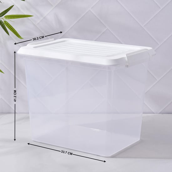 Omnia Secure Polypropylene Storage Box with Lid