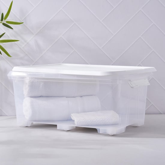 Omnia Secure Polypropylene Storage Box with Lid