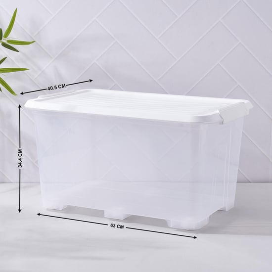Omnia Secure Polypropylene Storage Box with Lid
