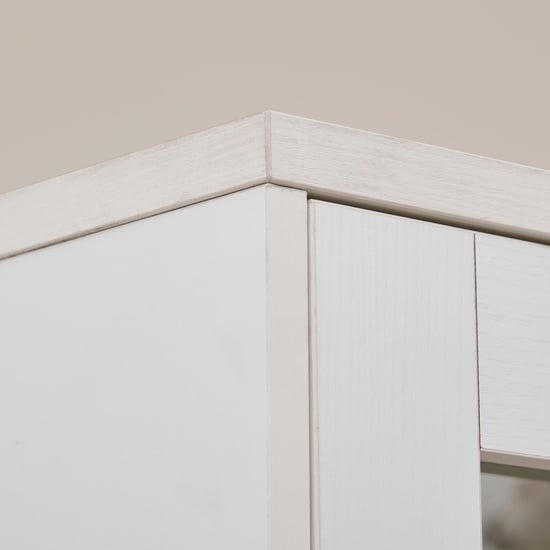 Quadro 2-Door Book Cabinet - White