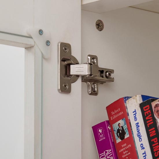 Quadro 2-Door Book Cabinet - White