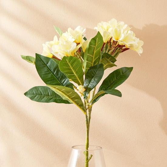 Botanical Artificial Frangipani Flower - 80cm