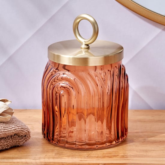 Nova Townsquare Asra Glass Cotton Jar