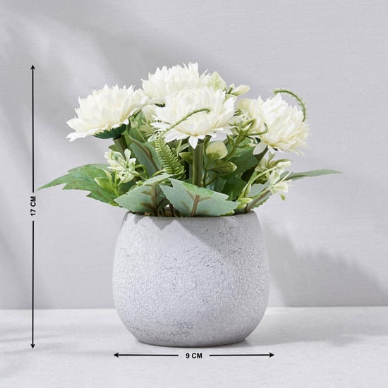 Gloria Artificial Flowers in Paper Pot