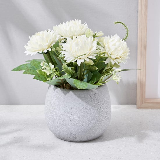 Gloria Artificial Flowers in Paper Pot