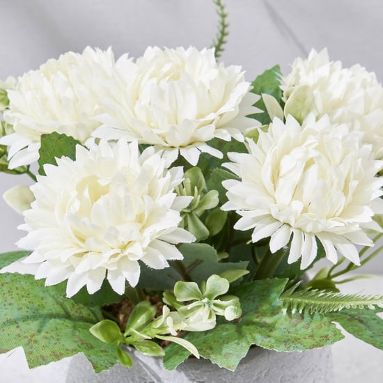 Gloria Artificial Flowers in Paper Pot