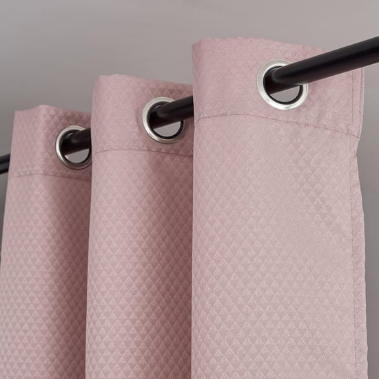 Sierra Set of 2 Woven Room Darkening Window Curtains