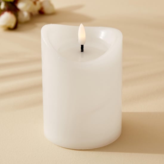 Pegasus Matte LED Pillar Candle