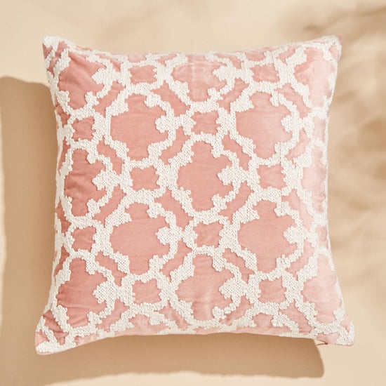 Endura Embroidered Cushion Cover - 40x40cm