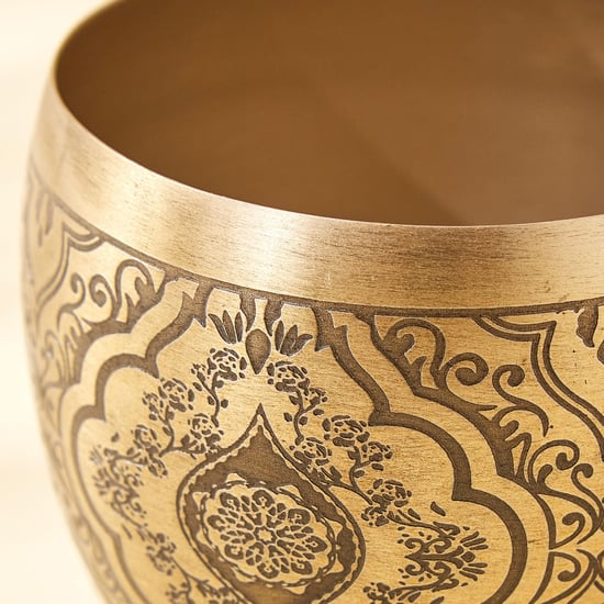 Austin Metal Embossed Votive Holder