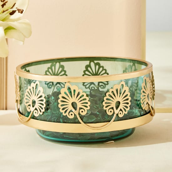 Rylee Ignus Glass Decorative Bowl