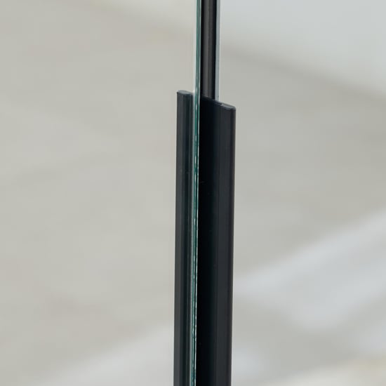 Connect 4-Door Wardrobe with Mirror and Drawer - Grey