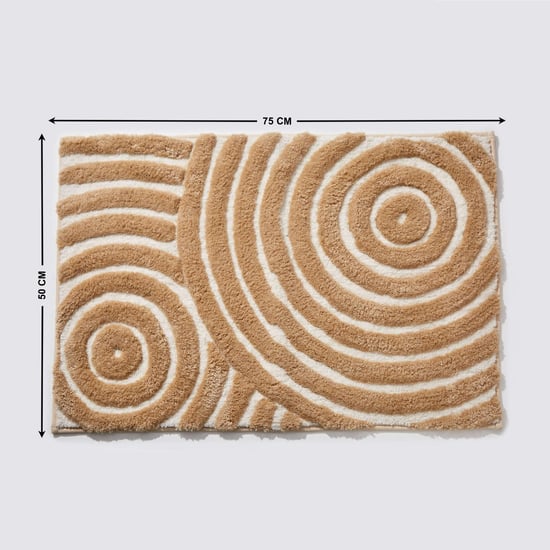 Nova Zenvio Sandstone Bath Mat - 75x50cm