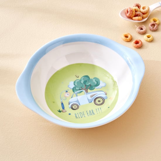 Slate Kids Melamine Printed Bowl - 350ml