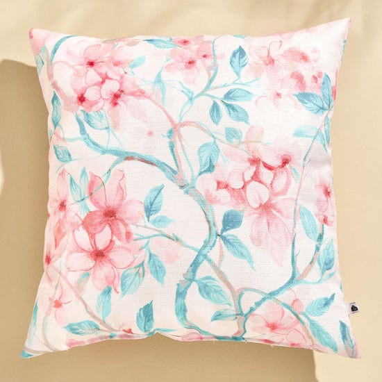 Senorita Carnation Printed Filled Cushion - 40x40cm