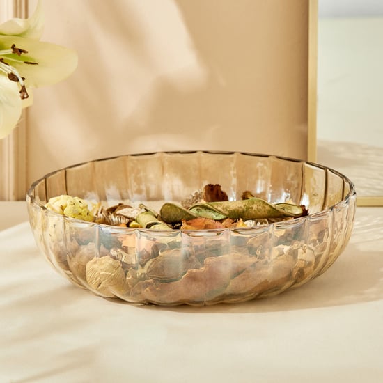 Rylee Iva Glass Decorative Bowl