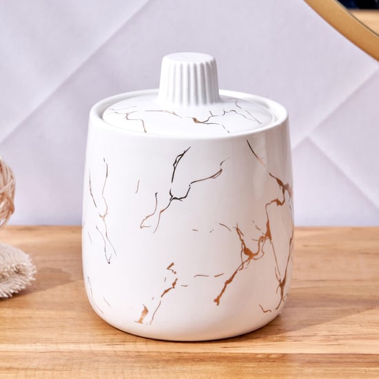 Aubree Sparkle Ceramic Cotton Jar