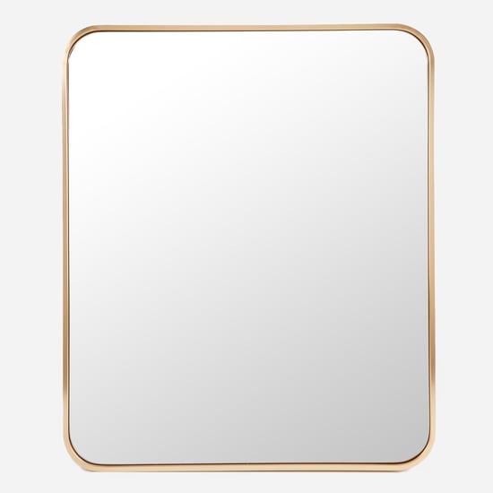 Corsica Reflection Metal Rectangular Wall Mirror - 50x60cm