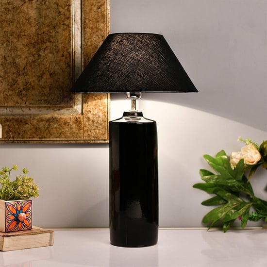 HOMESAKE Ceramic Set of 2 Table Lamps