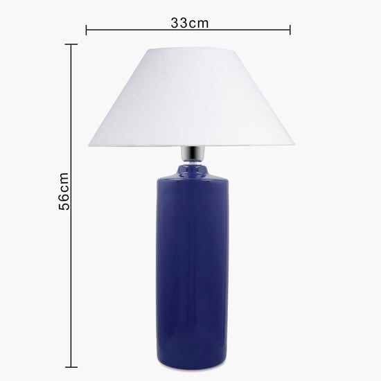 HOMESAKE Ceramic Set of 2 Table Lamps