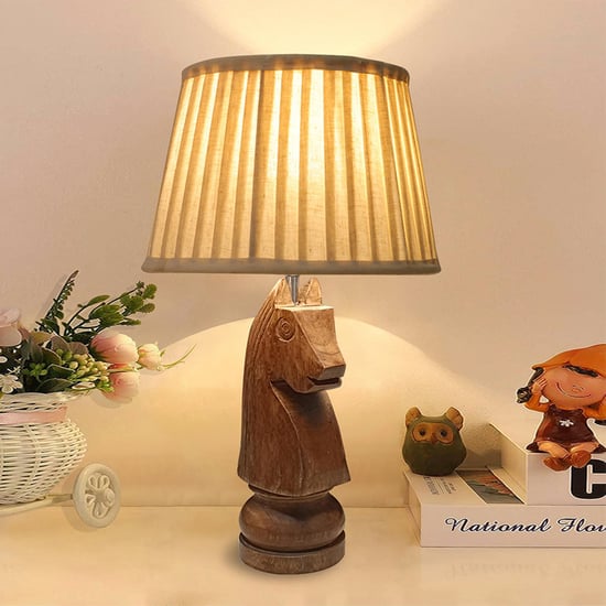 HOMESAKE Wooden Table Lamp