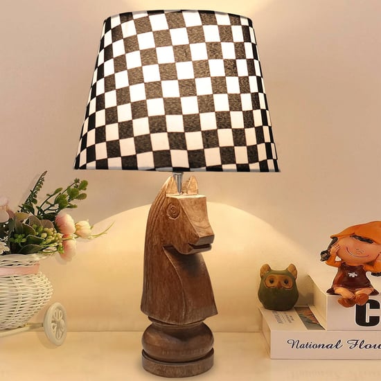 HOMESAKE Wooden Table Lamp