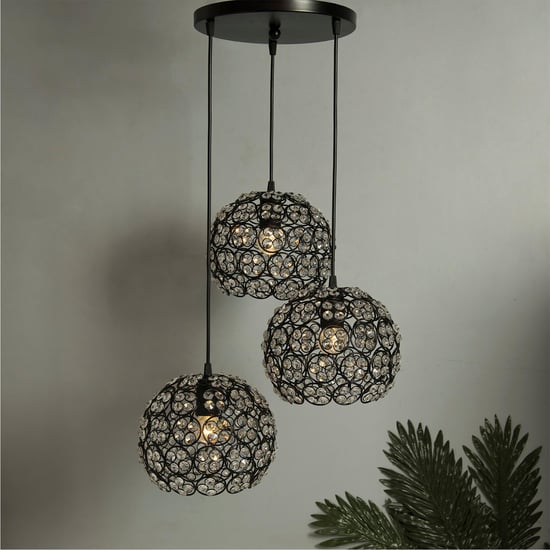 HOMESAKE Metal Cluster Ceiling Lamp