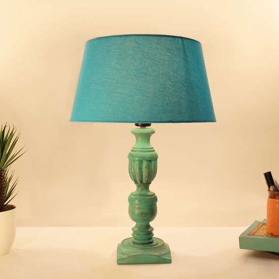 HOMESAKE Wooden Table Lamp
