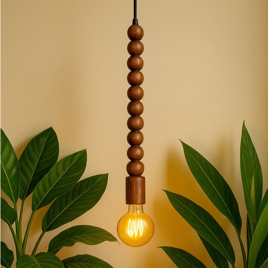 HOMESAKE Wooden Ceiling Lamp