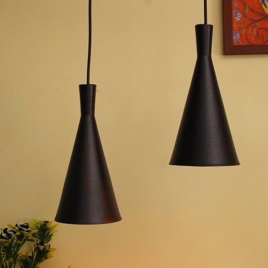 HOMESAKE Metal Set of 2 Ceiling Lamps