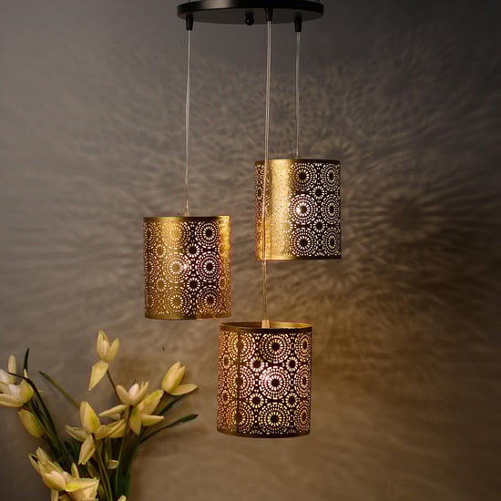 HOMESAKE Metal Cluster Ceiling Lamp