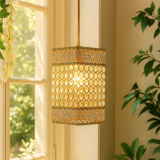 HOMESAKE Crystal Ceiling Lamp