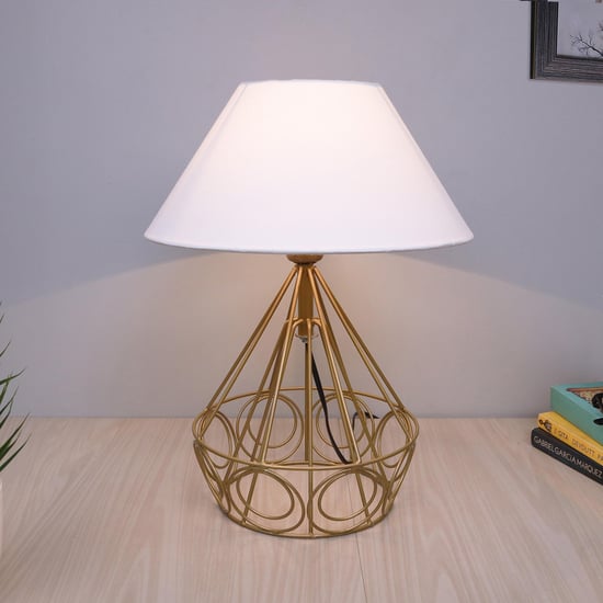 HOMESAKE Metal Table Lamp