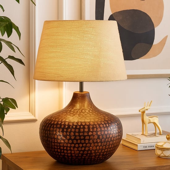 HOMESAKE Metal Table Lamp
