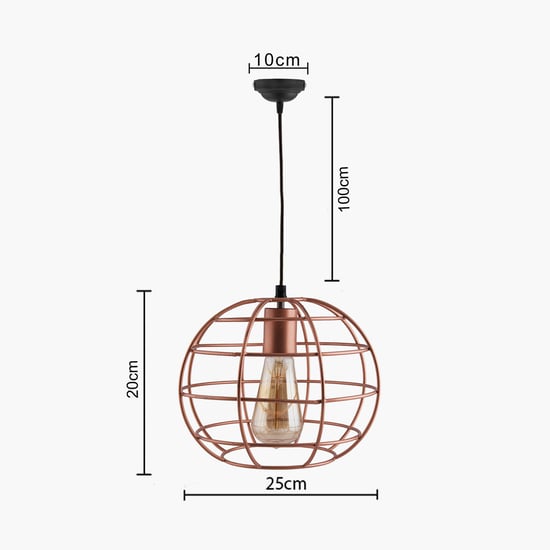HOMESAKE Metal Ceiling Lamp