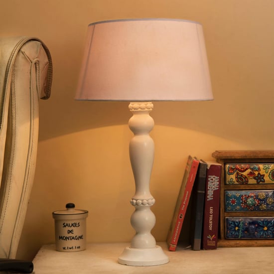 HOMESAKE Wooden Table Lamp