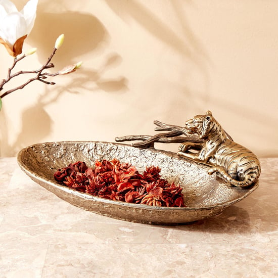 Eternity Vivere Metal Tiger Decorative Platter